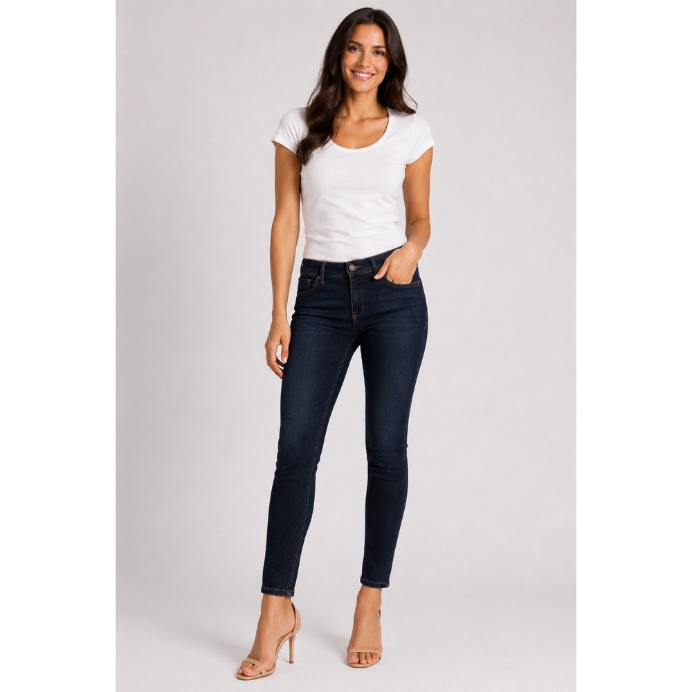 DL1961 Emma Legging Jeans Womens 27 Dark Wash Skinny Stretch Denim 28x33